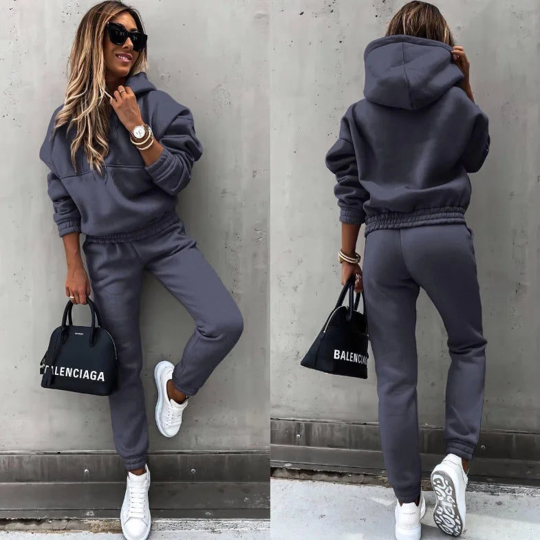 Women's Oversized Hoodie Tracksuit