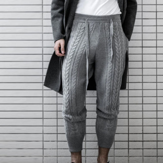 Men's Sweater Knitted Pants