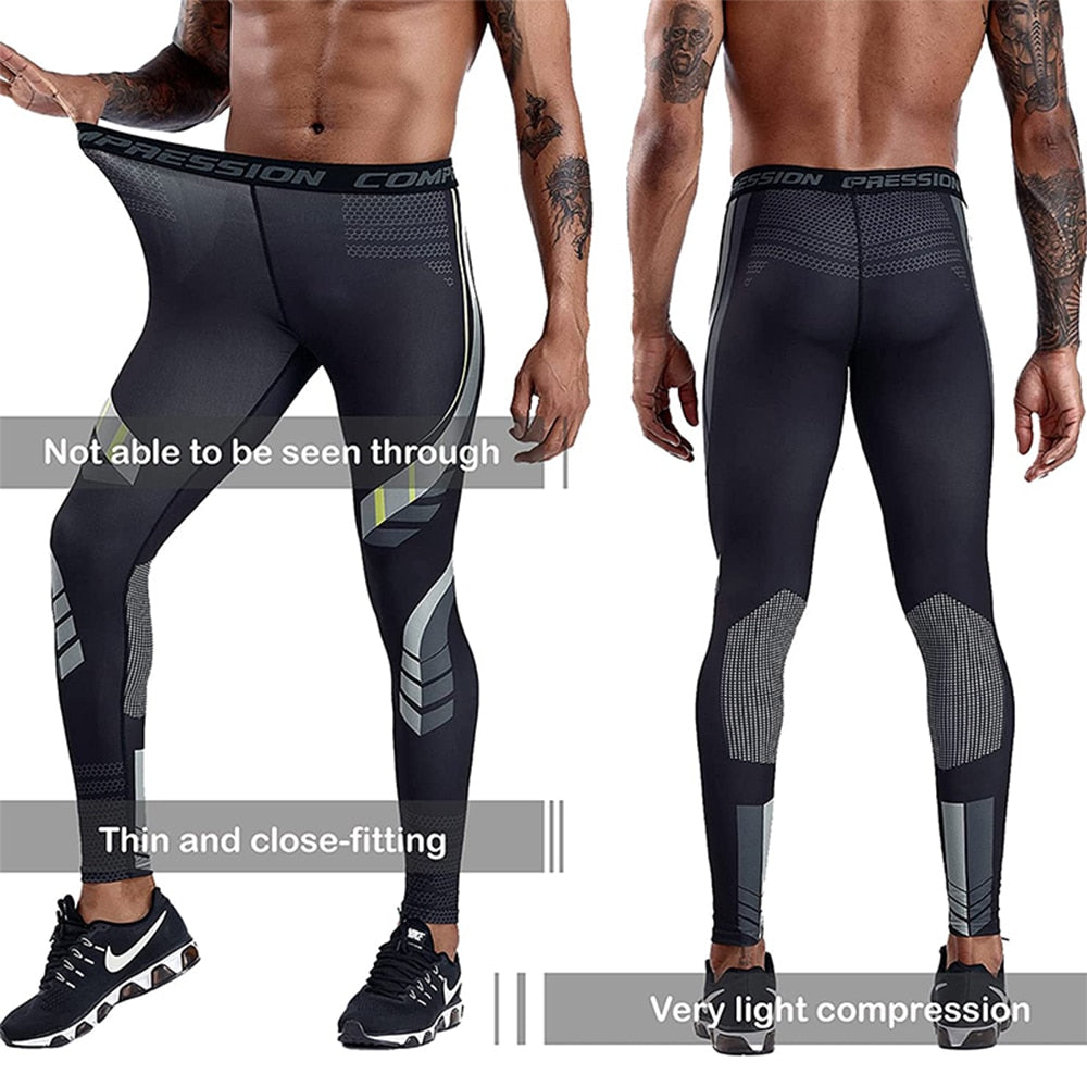 Men's Compression Quick-Dry Fitness Sport Leggings