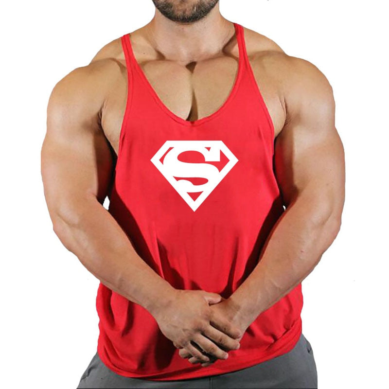 Bodybuilding Hooded Sleeveless Tank Tops Vest