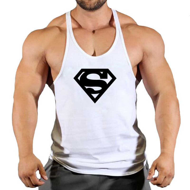 Bodybuilding Hooded Sleeveless Tank Tops Vest