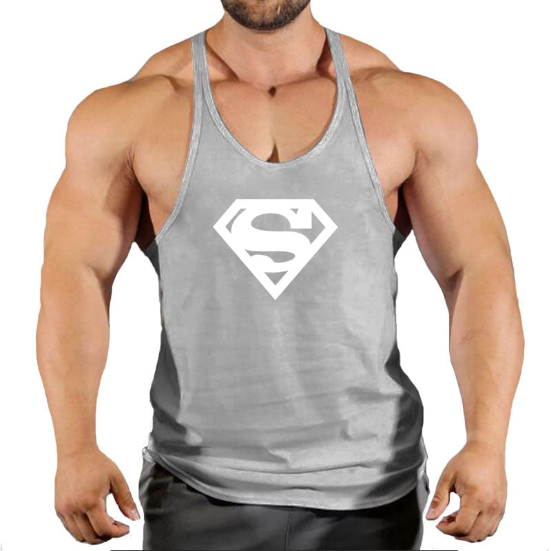 Bodybuilding Hooded Sleeveless Tank Tops Vest