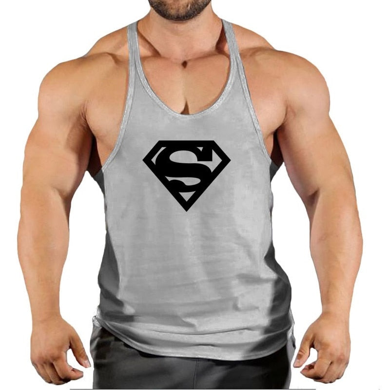 Bodybuilding Hooded Sleeveless Tank Tops Vest