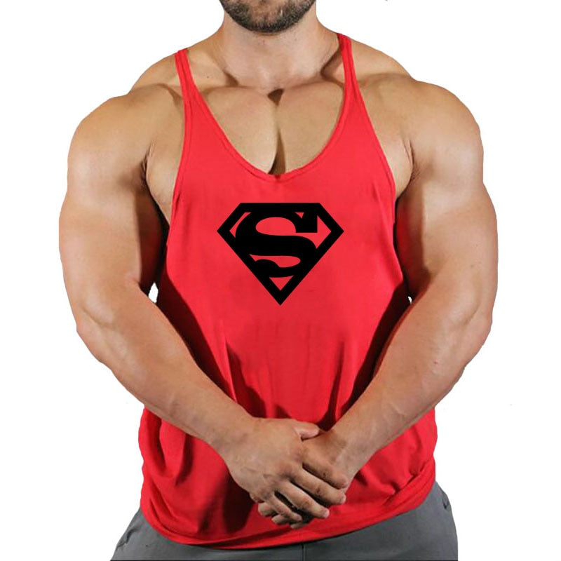 Bodybuilding Hooded Sleeveless Tank Tops Vest