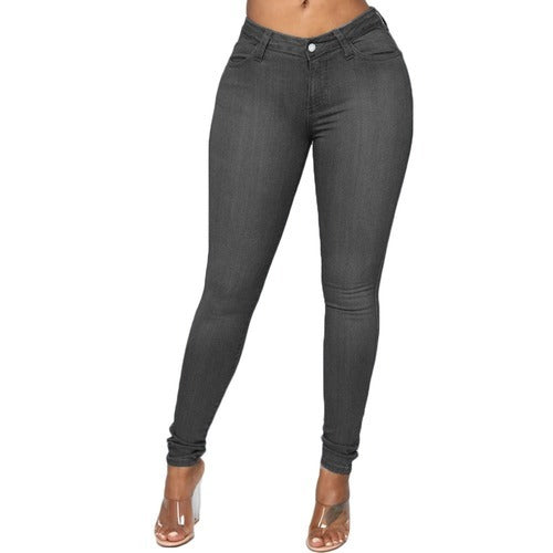 Women's High Waisted Stretch Denim Jeans