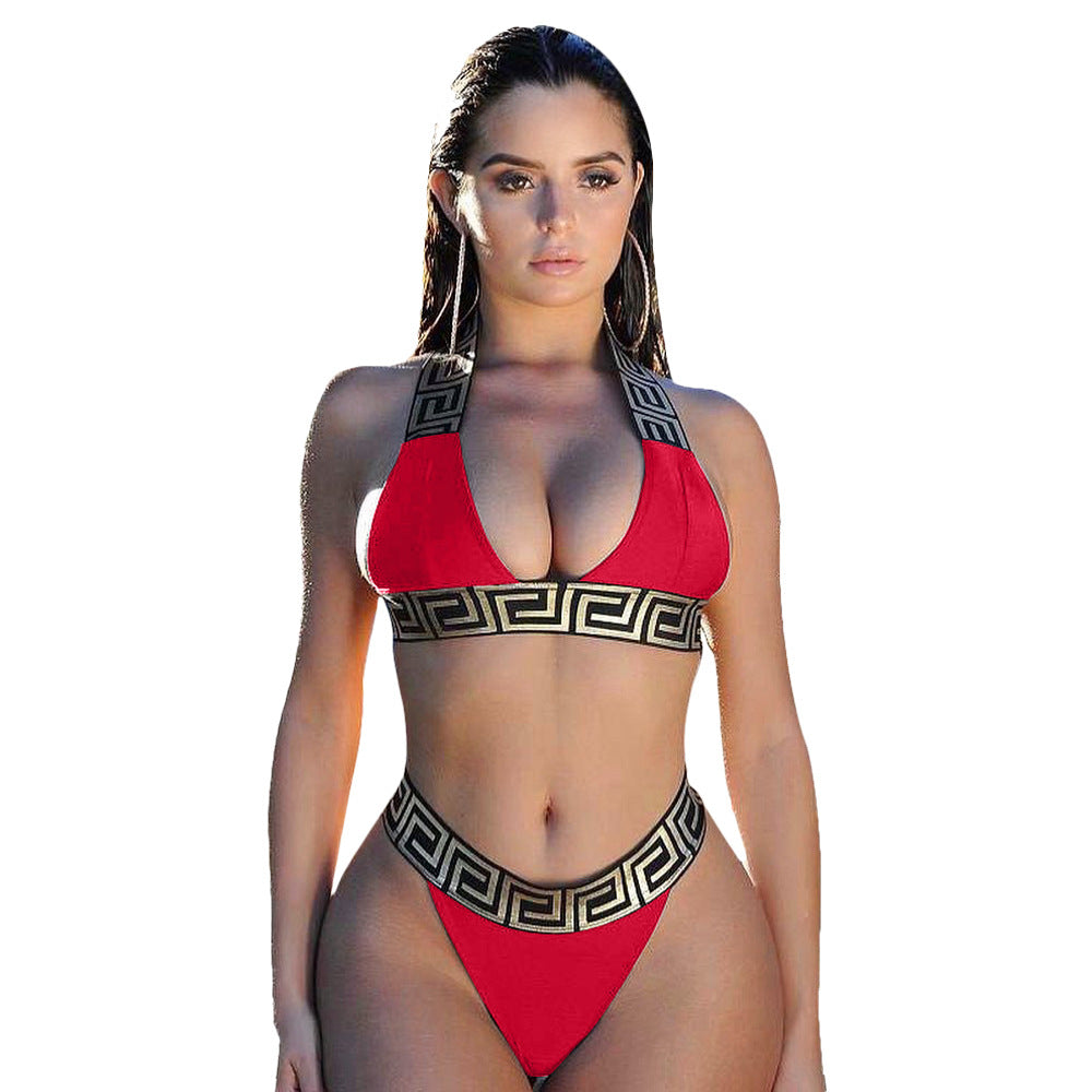 Luxury Sexy Bandage Swimsuit Bikini Set