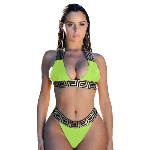 Luxury Sexy Bandage Swimsuit Bikini Set