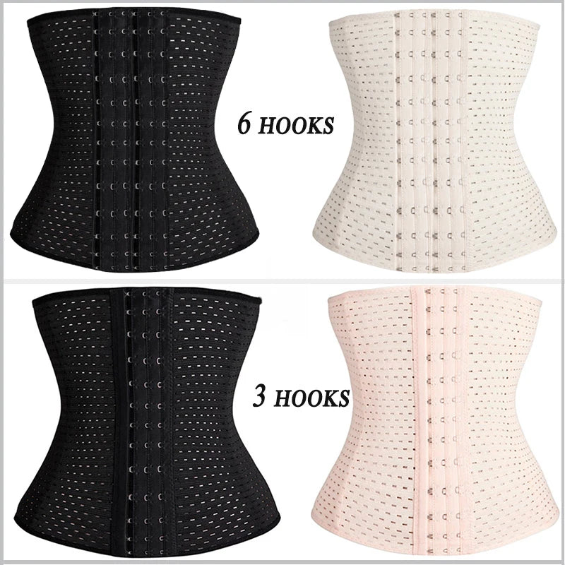 Steel Size XS-5XL  Boned Waist Trainer Corset