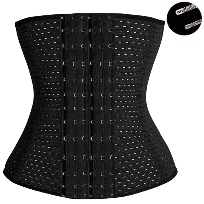 Steel Size XS-5XL  Boned Waist Trainer Corset