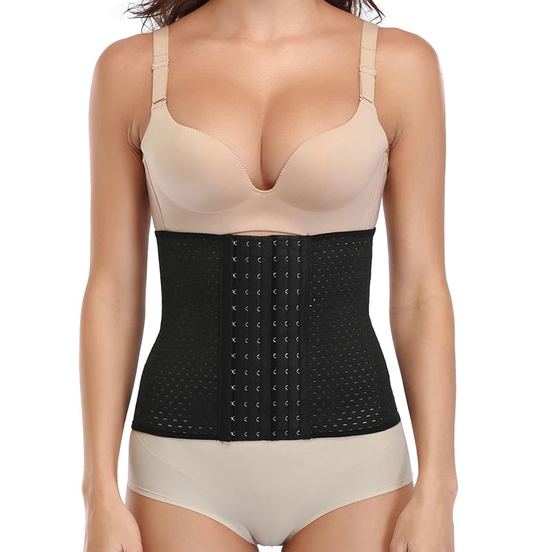 Steel Size XS-5XL  Boned Waist Trainer Corset