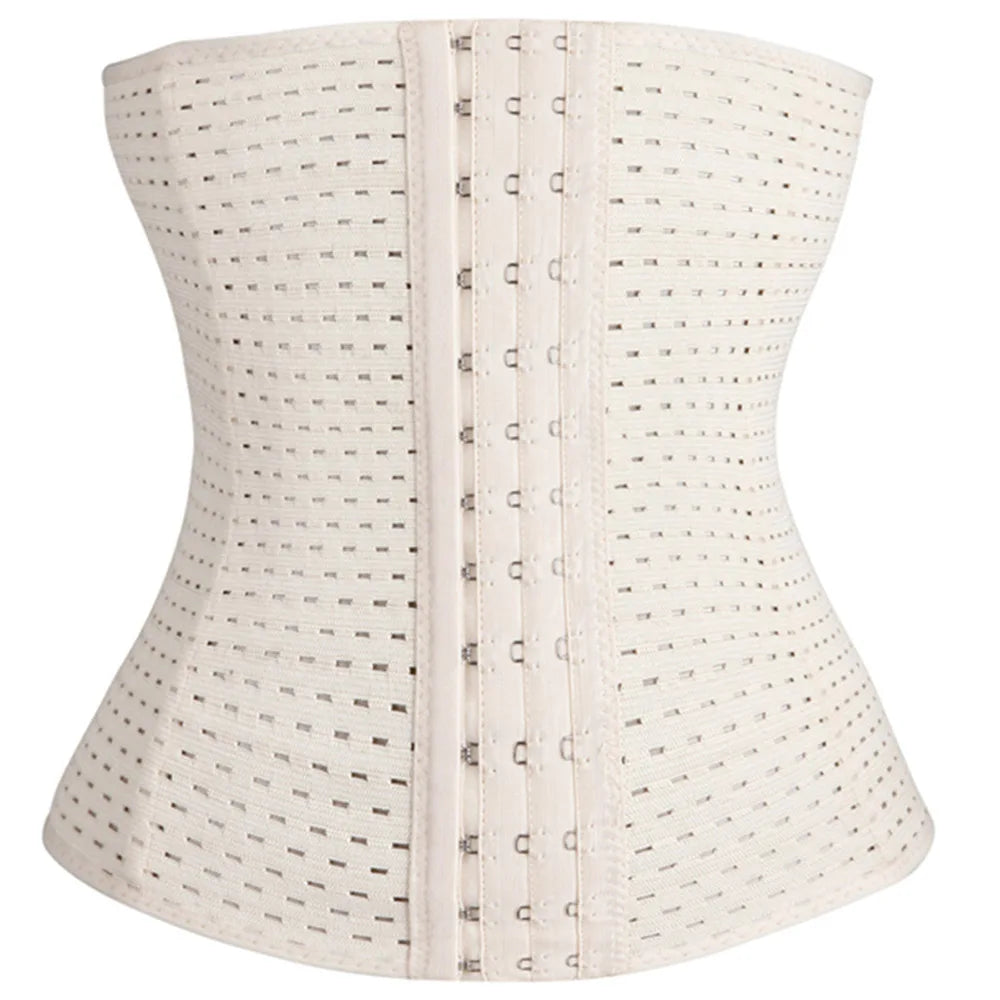 Steel Size XS-5XL  Boned Waist Trainer Corset