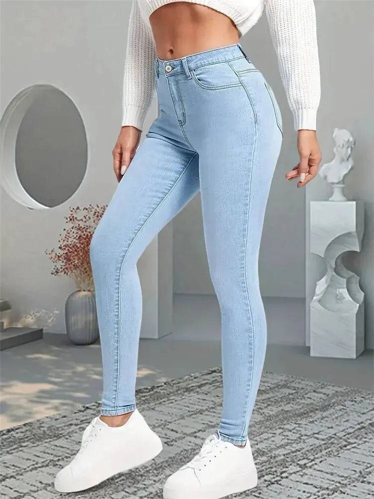 Women Stretch Slim Fit Jeans