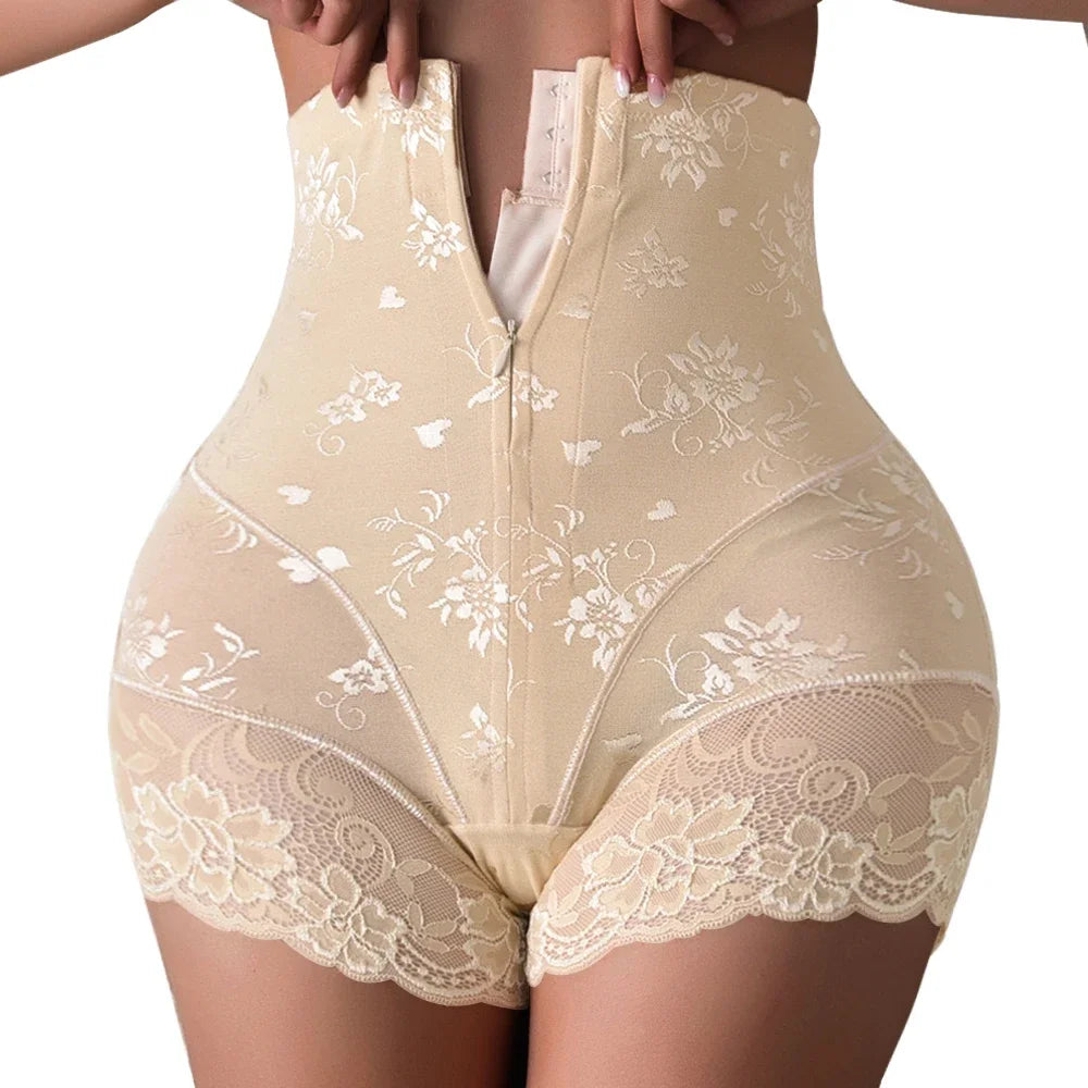 Zipper High Waist Body Shaper