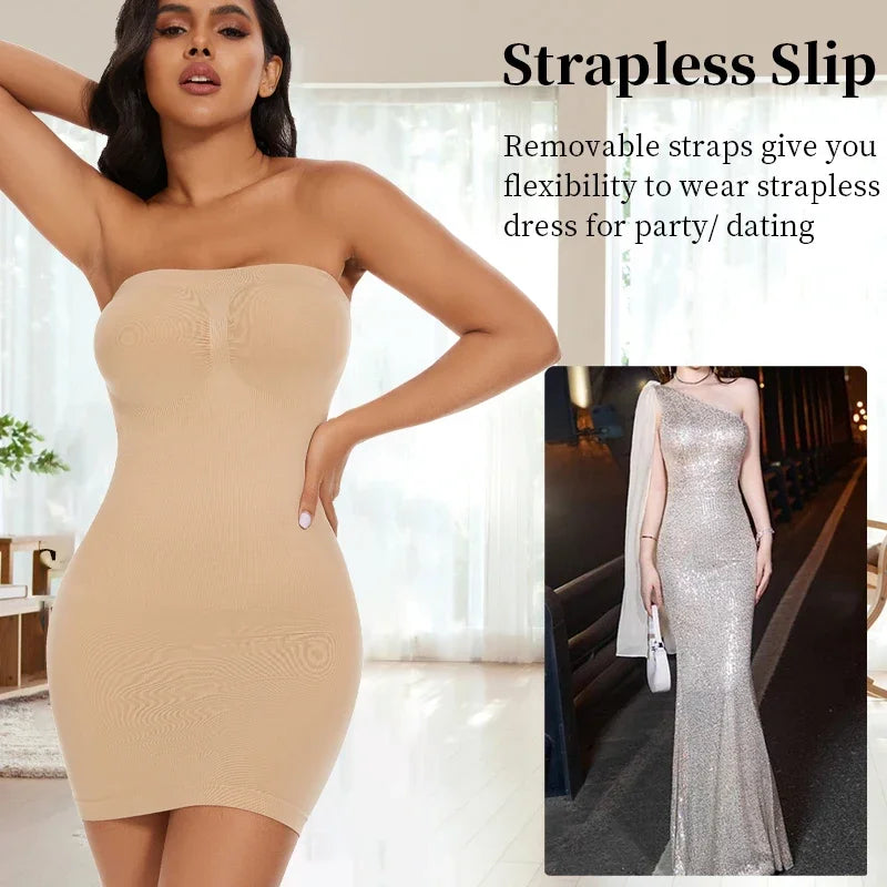 Shape Wear Off Shoulder Bodycon