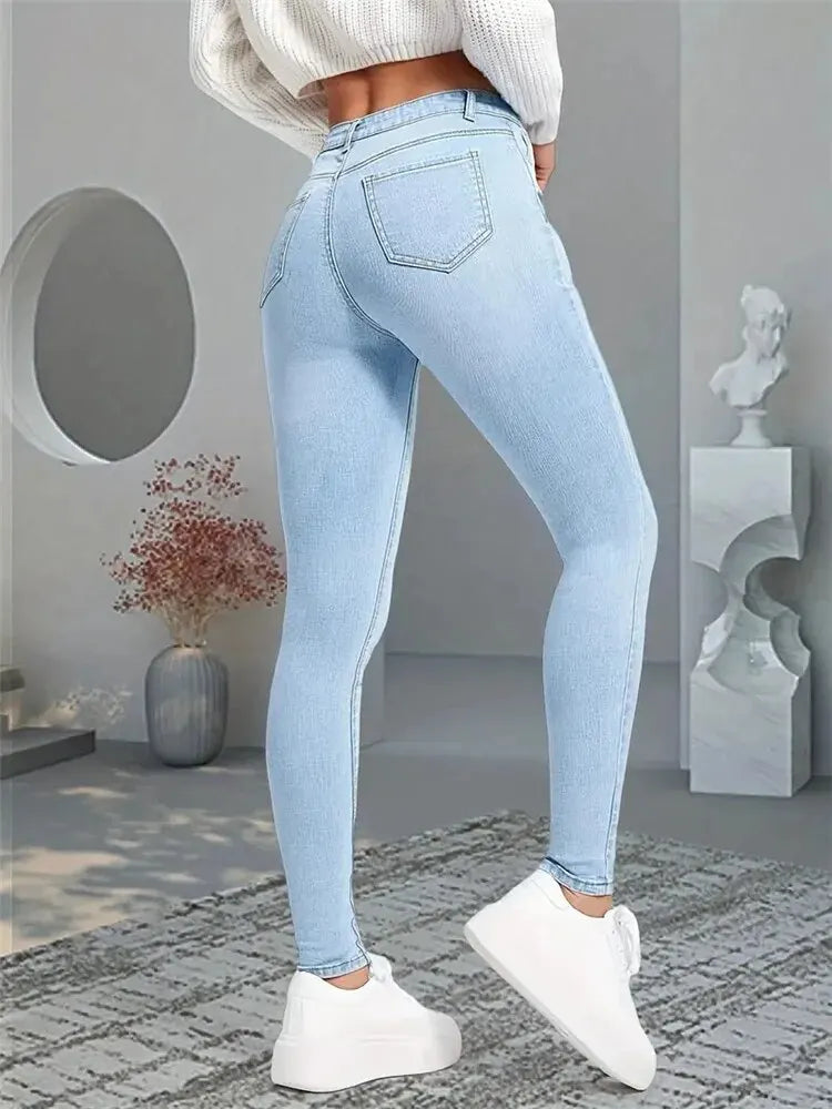 Women Stretch Slim Fit Jeans