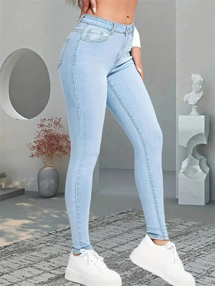 Women Stretch Slim Fit Jeans