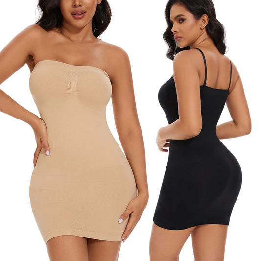 Shape Wear Off Shoulder Bodycon