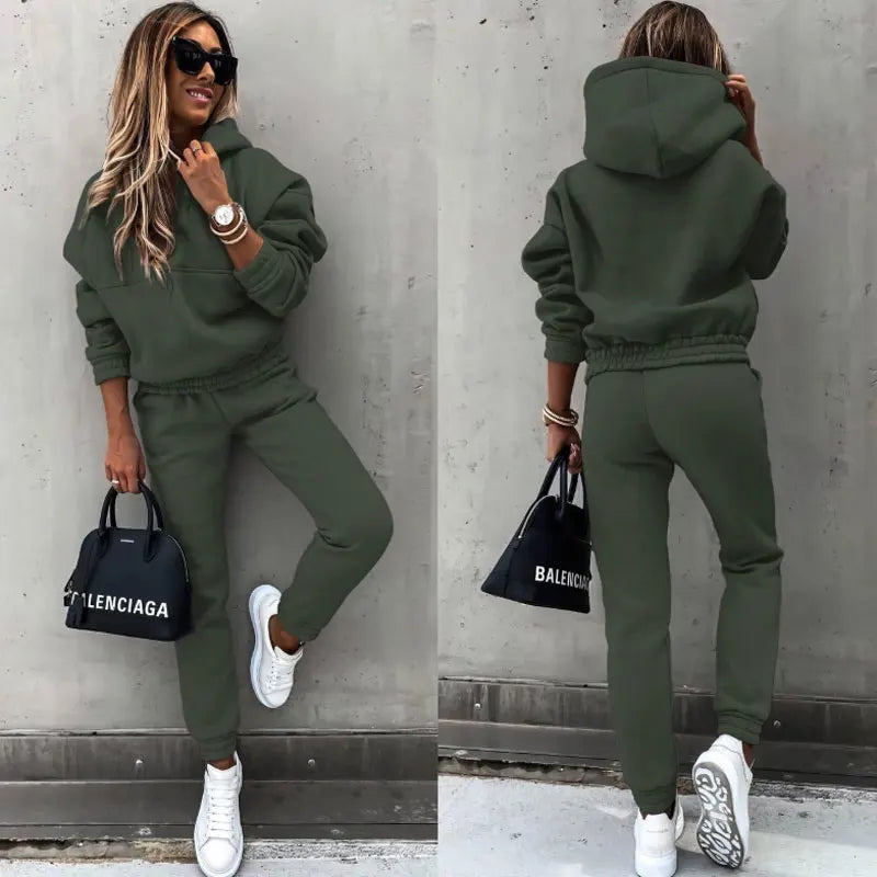 Women's Oversized Hoodie Tracksuit