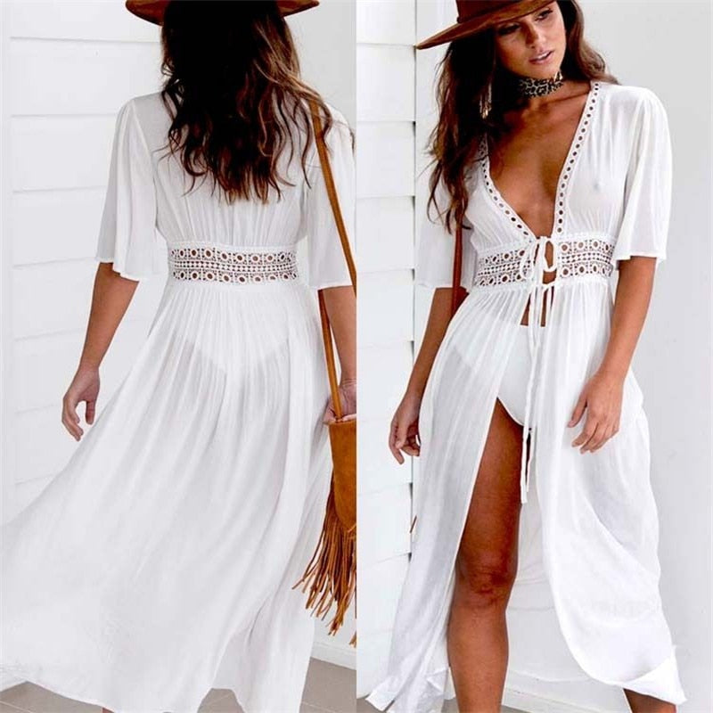 Beach Long Maxi Dress Beach Cover Up