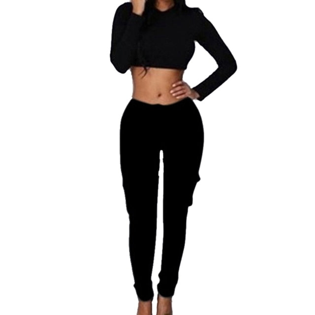 Lace Up Waist Casual Pants