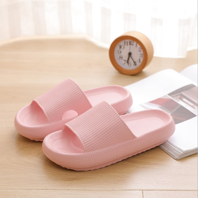 Home Soft Sole Thick Platform Slippers